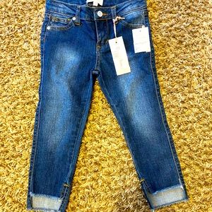 4T Girls BCBG Step Hem Jeans